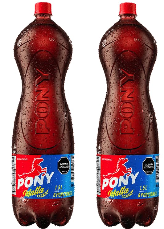 Pony Malta Bebida de Campeones 1.5 litros - Pack de 2
