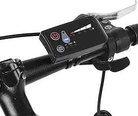 Luqeeg Kit de Controlador de Scooter de Bicicleta Elétrica 250W 350W, Controlador de Tela LED Estável e Silencioso Sem Escova, Módulo de Controle de Velocidade de Scooter Com Montagem, Ideal para a