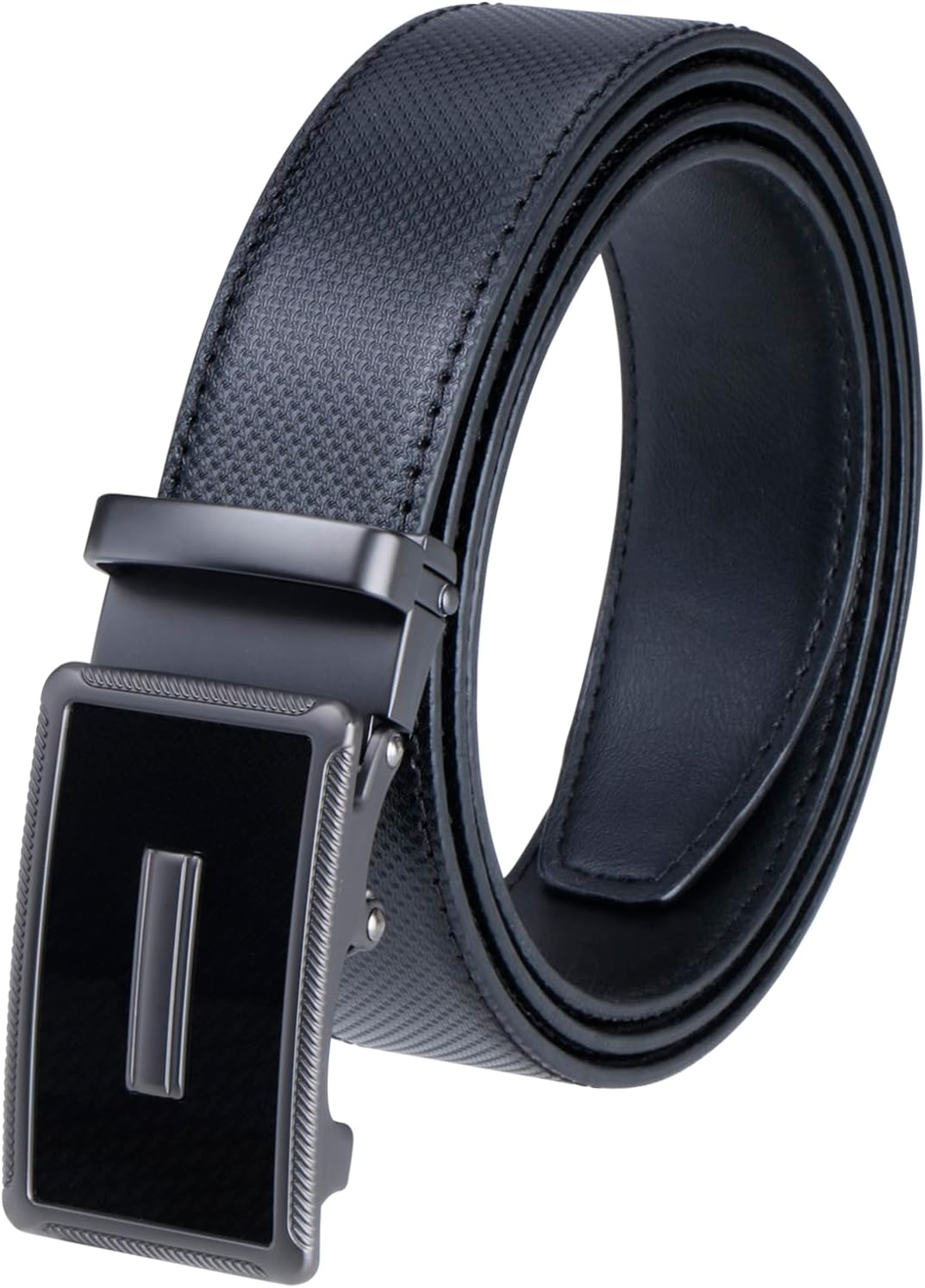 Labnoft Men's Auto Lock PU Leather Belt