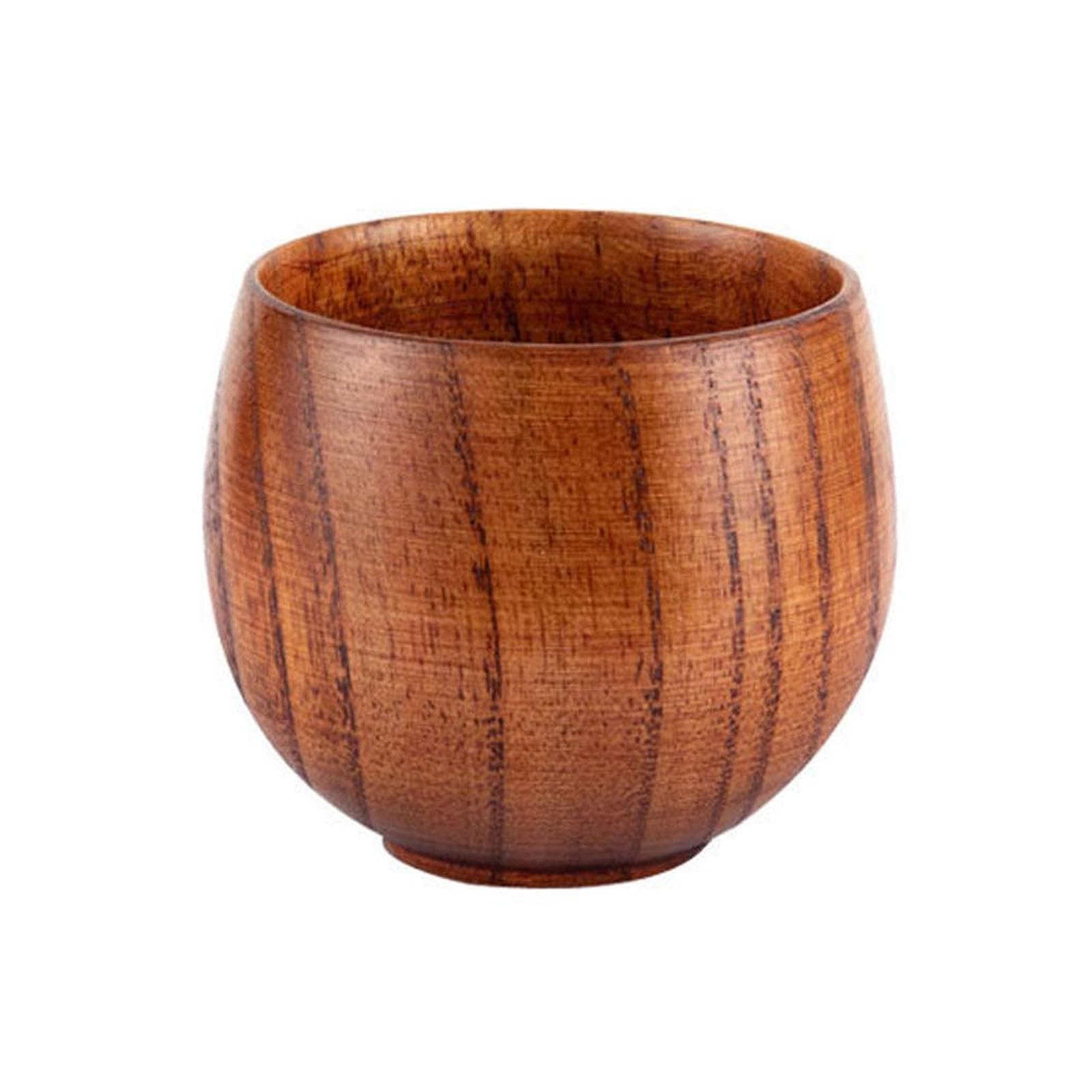 Buxuaaaa Small Wine Glass Wood Cups Japanese Tea Cup Coffee Mug Natural Wood Perfect For Home Kitchen Cold Or Hot Drinks Coffee Mugs For Drinking