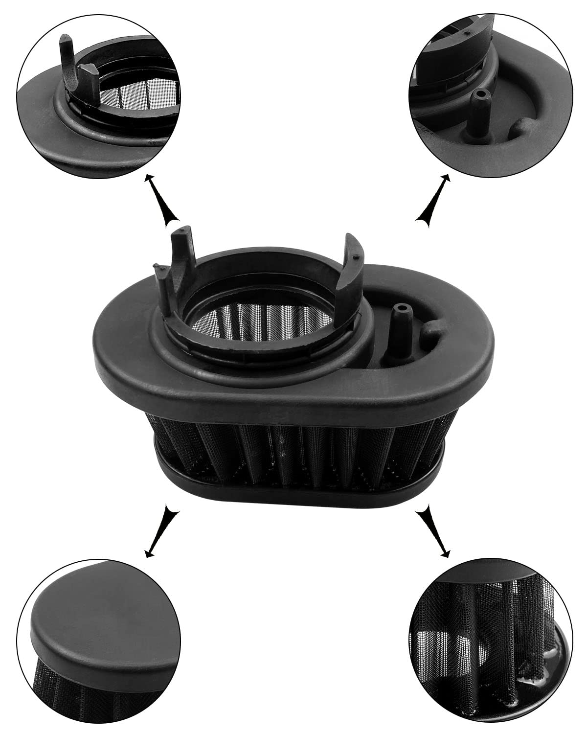 Air Filter – Fits Mercury 4-Stroke 75/80/90/100/115HP – 8M0082911 / 897575T02