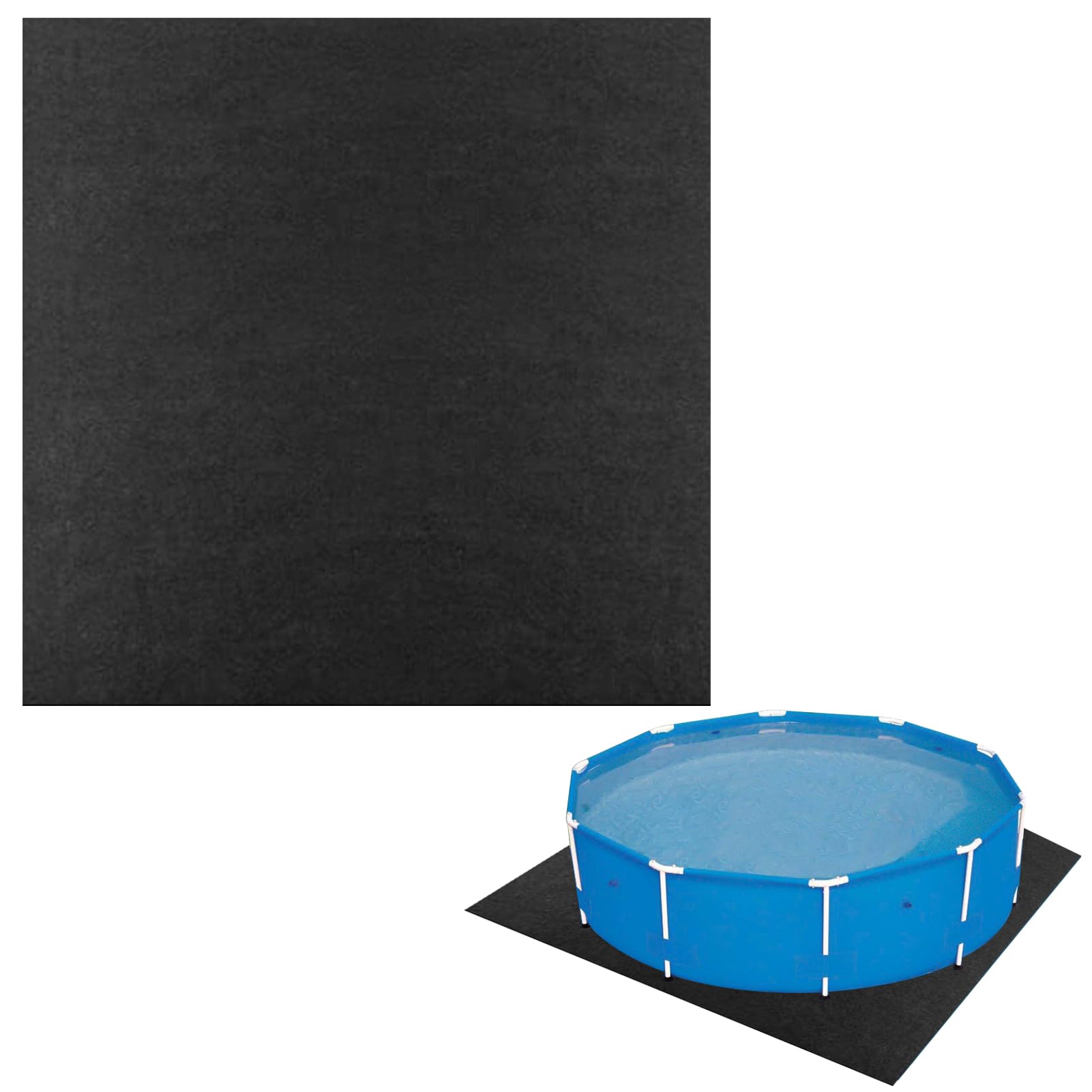 YumSur Hot Tub Mat,Square Floor On Pool Mat Swimming Pool Mat Floor Protector,Hot Tub Pad Mat,Pool Liner Pad For Above Ground Swimming Pools Inflatable Hot Tubs Floor Pad
