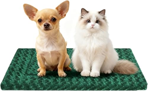 Miniatura 10 de Tapete de Cama para Perro - Tapetes de Cama para Jaula de Perro Reversibles, Almohadilla de Perrera Suave y Transpirable, Cama de Jaula Duradera