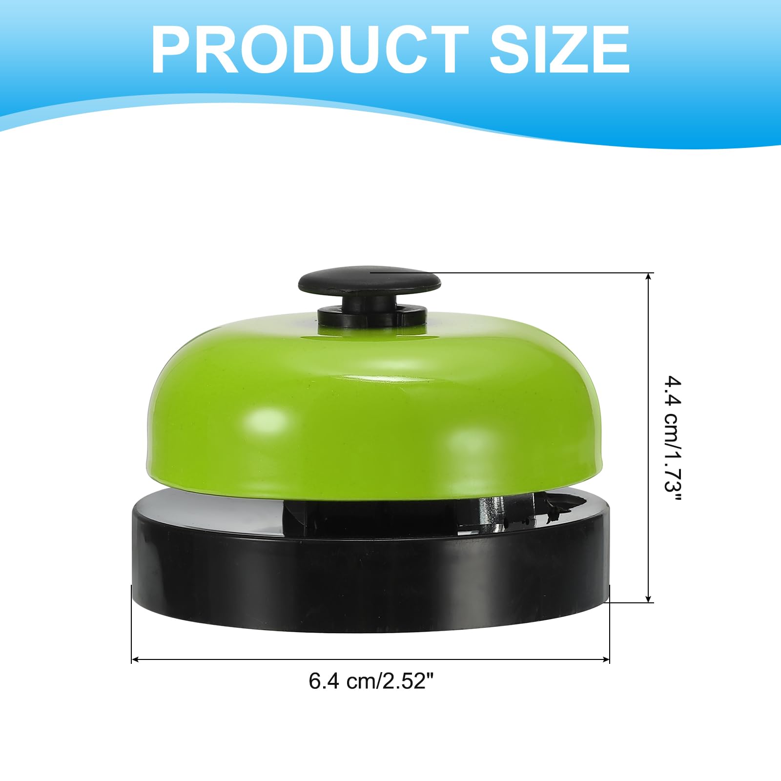 PATIKIL Desk Call Bell 2.5" Diameter - Image 2