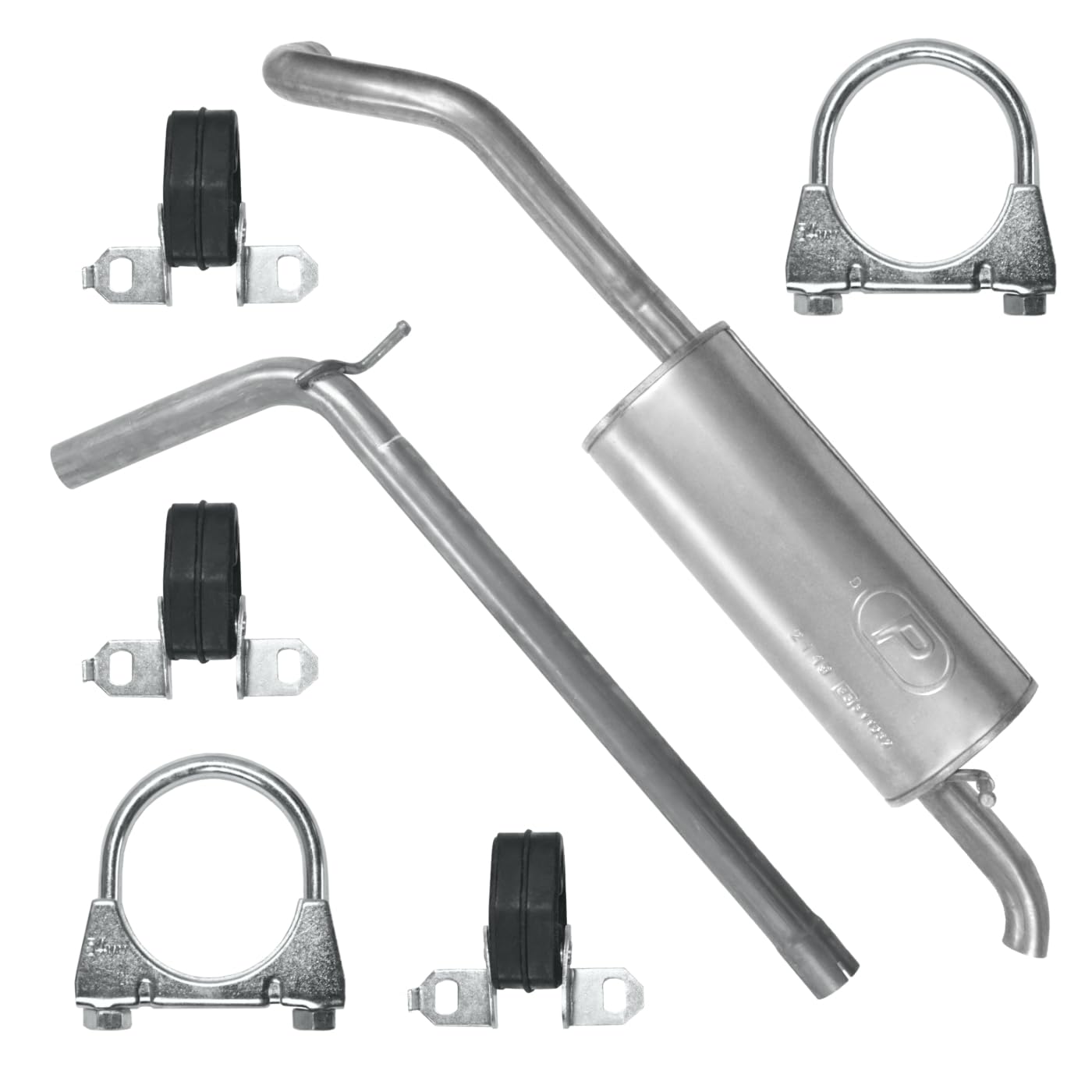 POLMOstrow Auspuff für Skoda Fabia 2 II 2007-2014