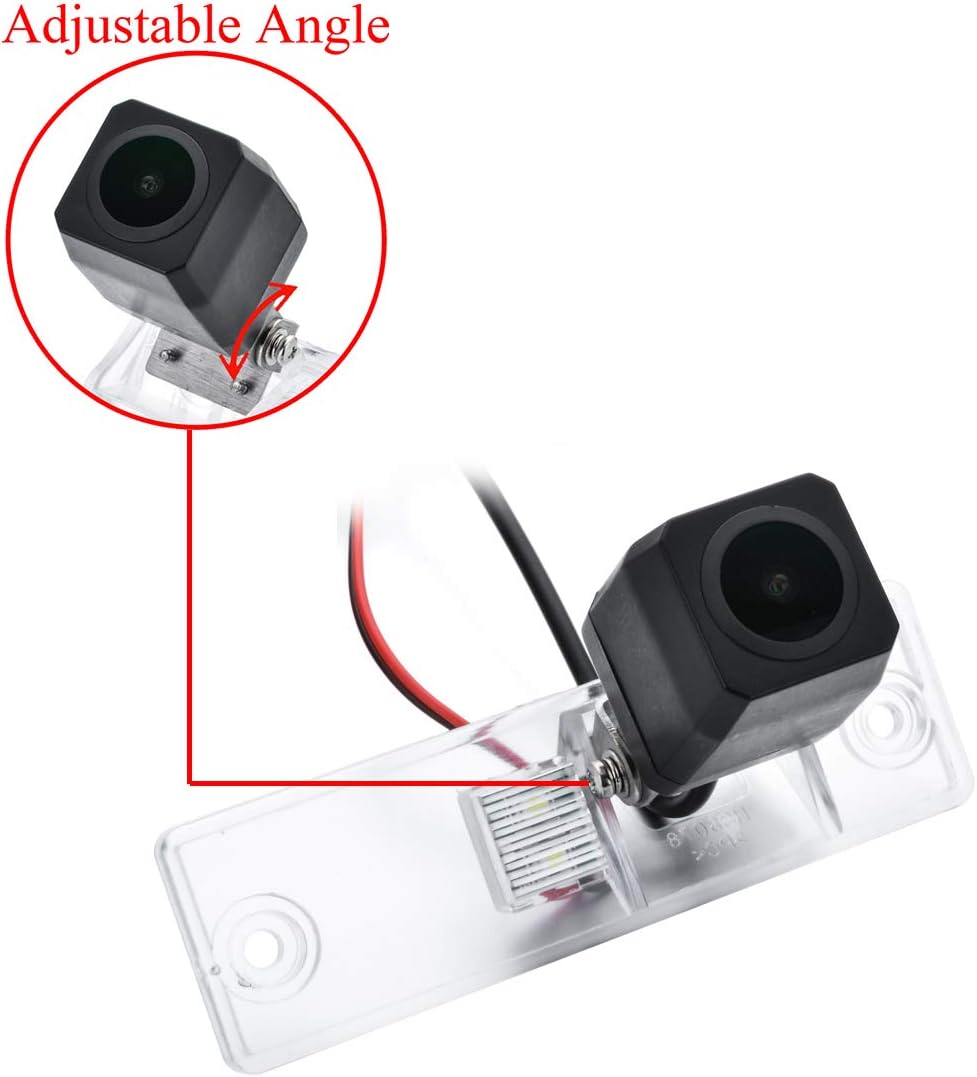 Limited Stock aSATAH Full HD Adjustable Angle Car Rear View Camera for Toyota 4Runner/Hilux Surf/Toyota Fortuner SW4 / Toyota Innova & Waterproof and Shockproof Reversing Backup Camera (Full HD Adjustable Angle)