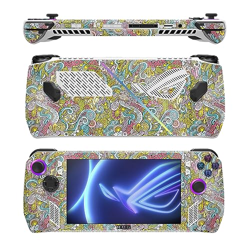 Image of MightySkins Glossy Glitter Skin Compatible with Asus ROG Ally - Ultra Hippie | Protective, Durable High-Gloss Glitter Finish | Easy to Apply