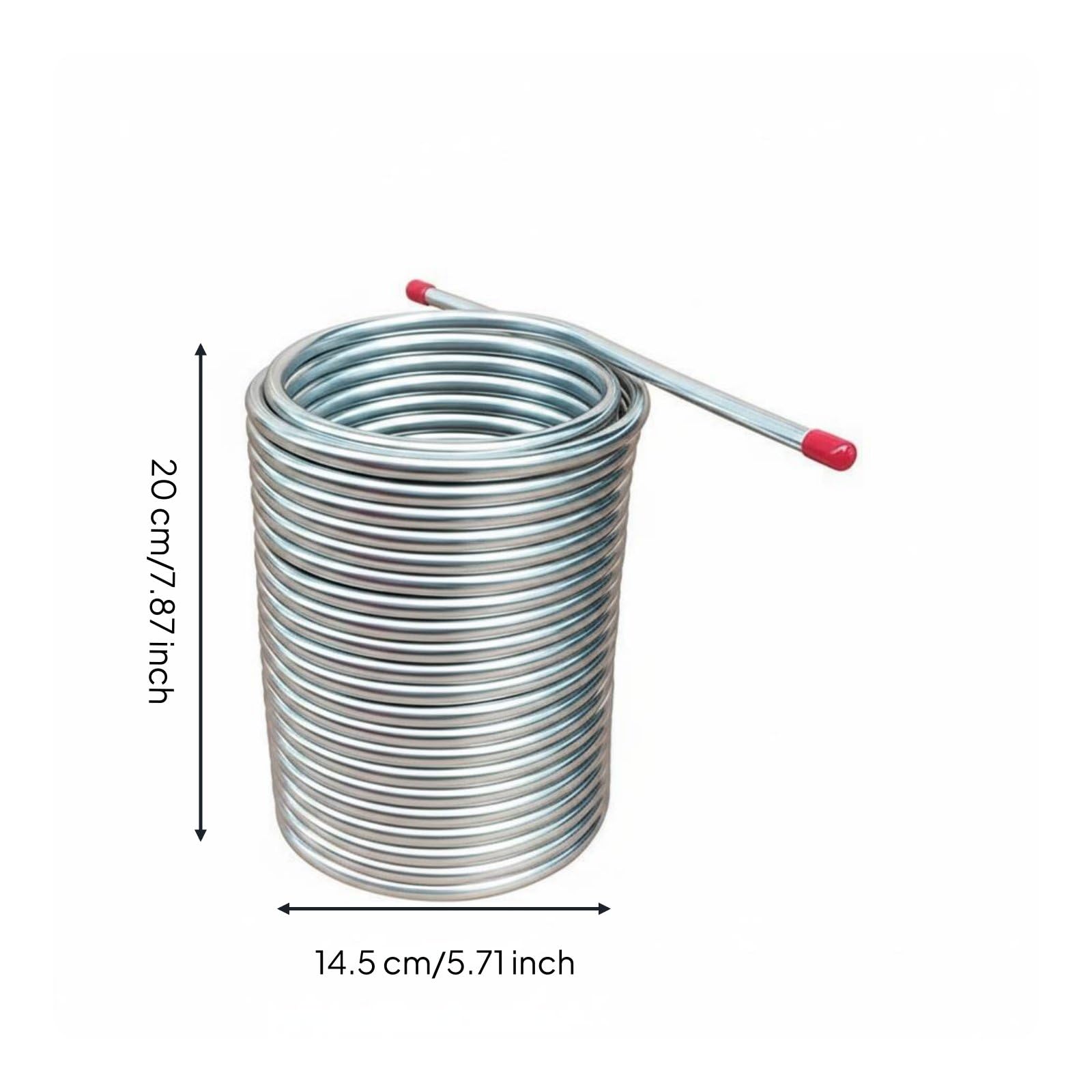 para Enfriamiento de Bebidas Tubo de Acero Inoxidable de Refrigeración Equipo para Enfriar Cerveza Función de Transferencia de Eficiente Adecuada para Restaurantes Servicio de Bebidas