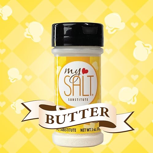 Miniatura 4 de MySALT Butter - Sustituto de sal de mantequilla sin sodio - 0 mg de condimento mantecoso de sodio - Etiqueta limpia - Verduras, papas, maíz en la
