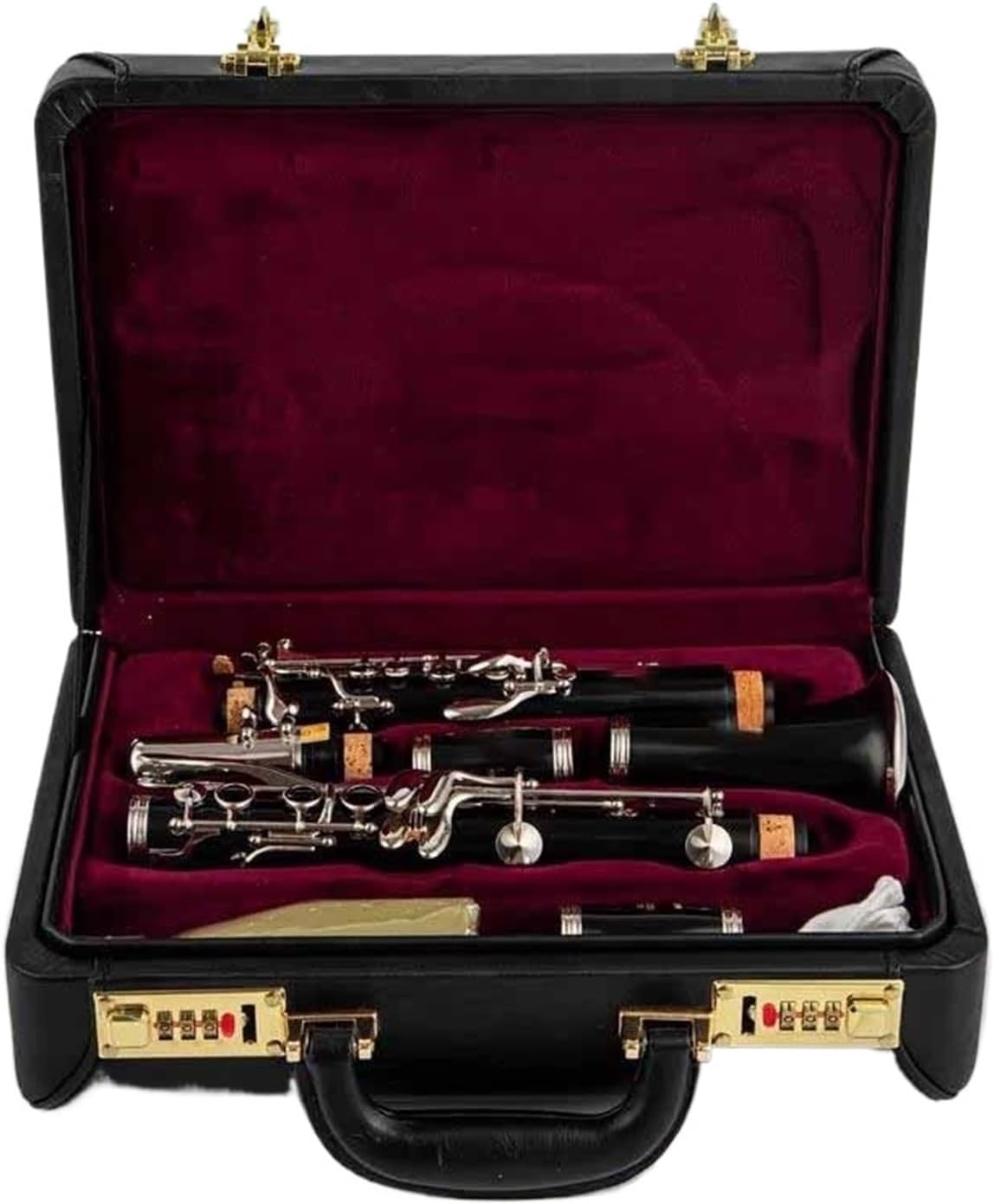 Professional Bb Clarinet Bakelite Nickel Silver Key Musical Instruments With Case Mouthpiece Reeds