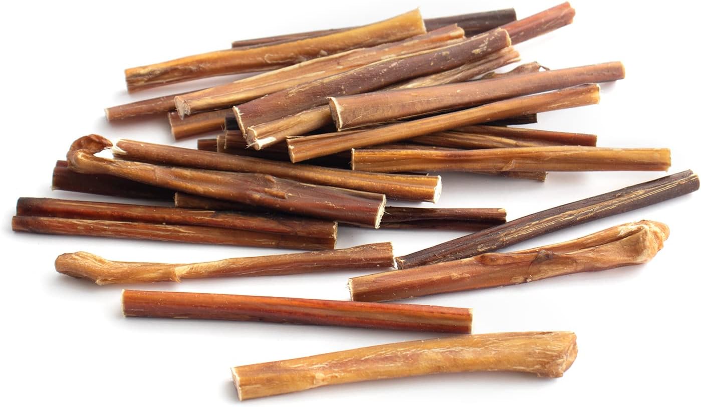 SUPER CAN BULLYSTICKS Junior Bully Sticks for Puppies and Small Dog Breeds, 100% Natural Dog Chews, Non-GMOs, Long-Lasting, Free-Range Grass-Fed Beef Sticks
