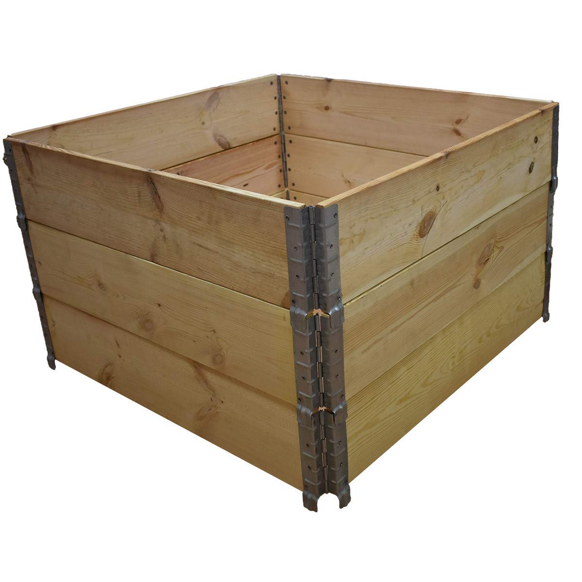 Multitanks - Carré potager en bois naturel 1000x1000mm hauteur 585mm