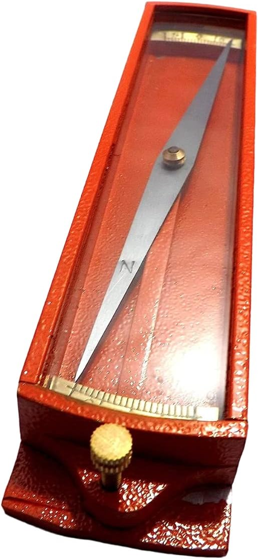 Trough Magnetic Compass Full Brass