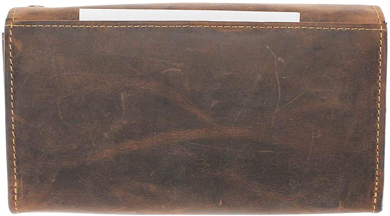 Greenburry Vintage Geldbörse Leder 17 cm