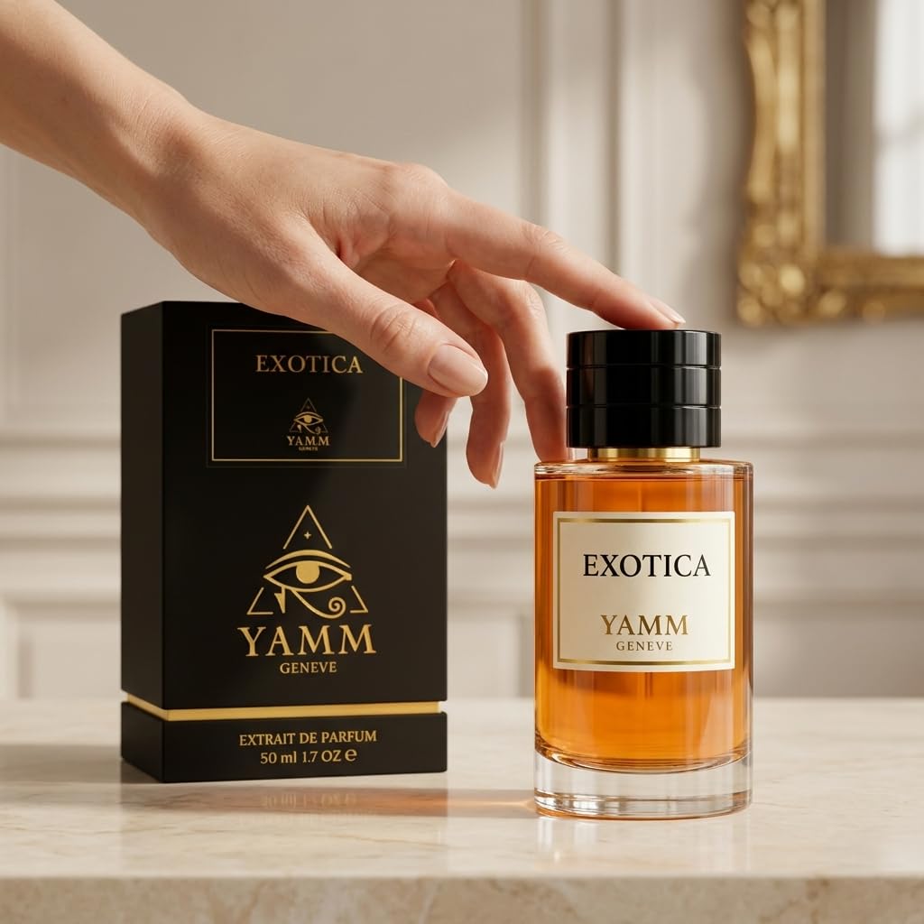 Exotica | Estratto di profumo 50 ml | Profumo fruttato tropicale misto uomo e donna | mango, frutta esotica e fiori bianchi | lusso e lunga tenuta