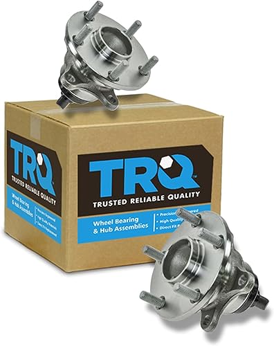 Miniatura 121 de TRQ Juego de 2 rodamientos y bujes de rueda delantera izquierda y derecha compatible con Mazda 6 2014-2019 CX-5 2013-2022