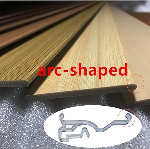Valance Clips 6Pcs 2.5" Clear Plastic Hidden Retainer Holder Installation Bracket For 2Inch Horizontal Wood And Faux Wood Blinds With A 2-1/2" (64Mm) Arc-Shaped Slat #TOP4