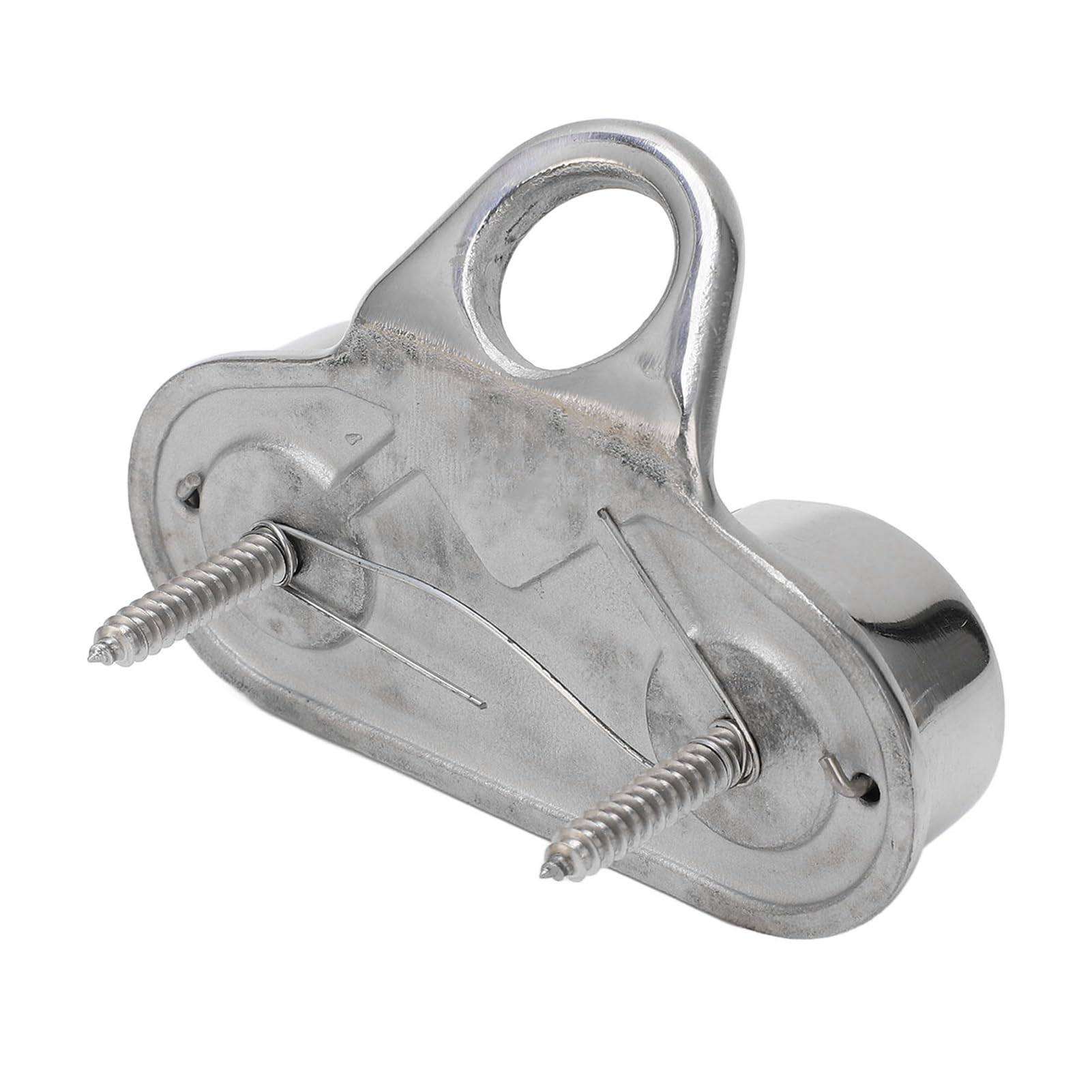 Bitta a Camma con Anello Principale Passacavo, Resistente in Acciaio Inossidabile 316, Adatta per Corda 3 a 15 Mm per Barche, Facile Regolazione e Rilascio, per Vela, Kayak, Canoa, Gommone
