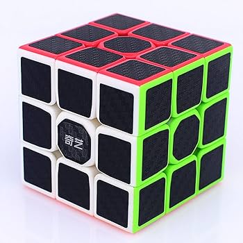 Liangcuber Qiyi Warrior S 3X3 Speed Cube Carbon Fiber 3X3 Puzzle