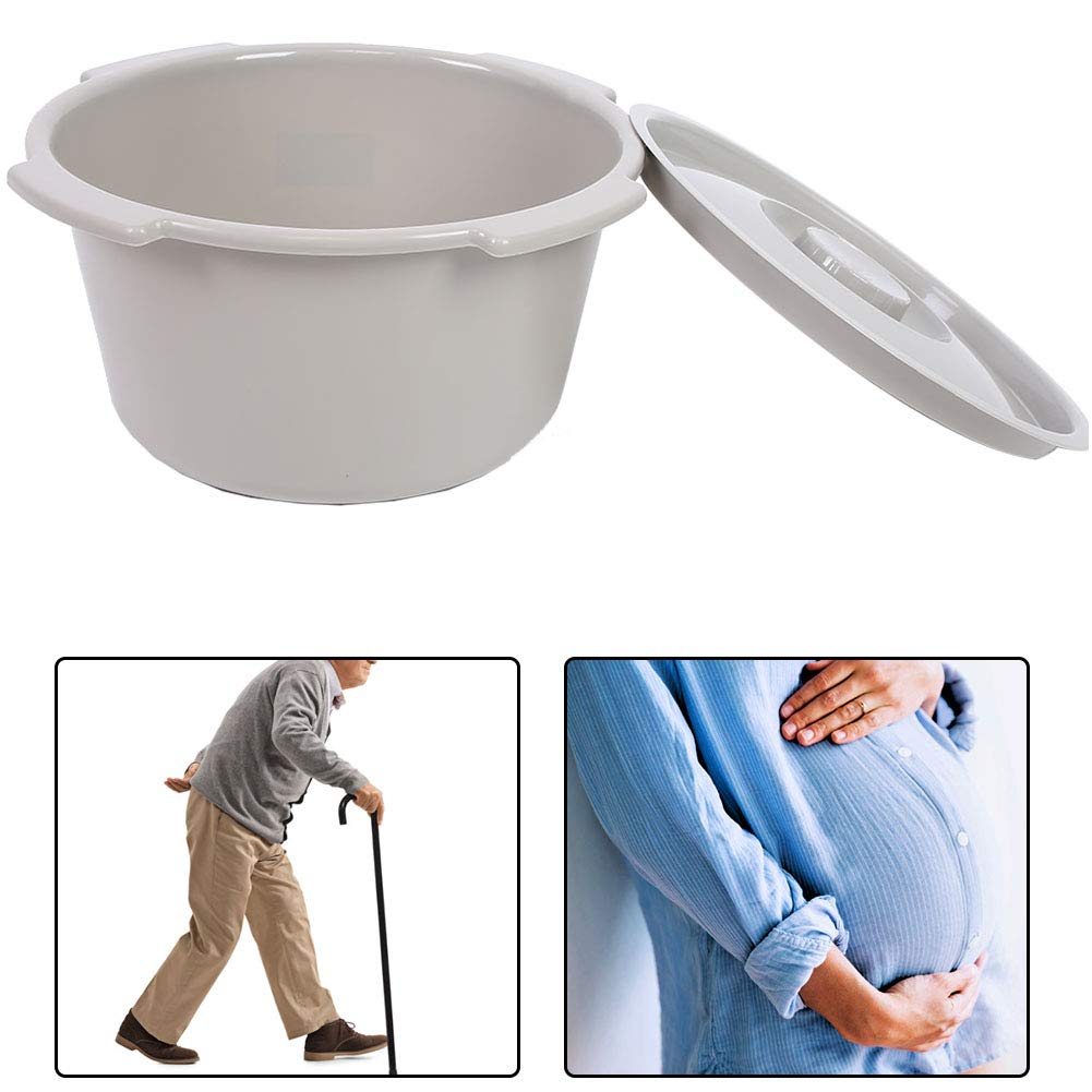 Srliya Cubo con Inodoro Portátil para Ancianos y Madres