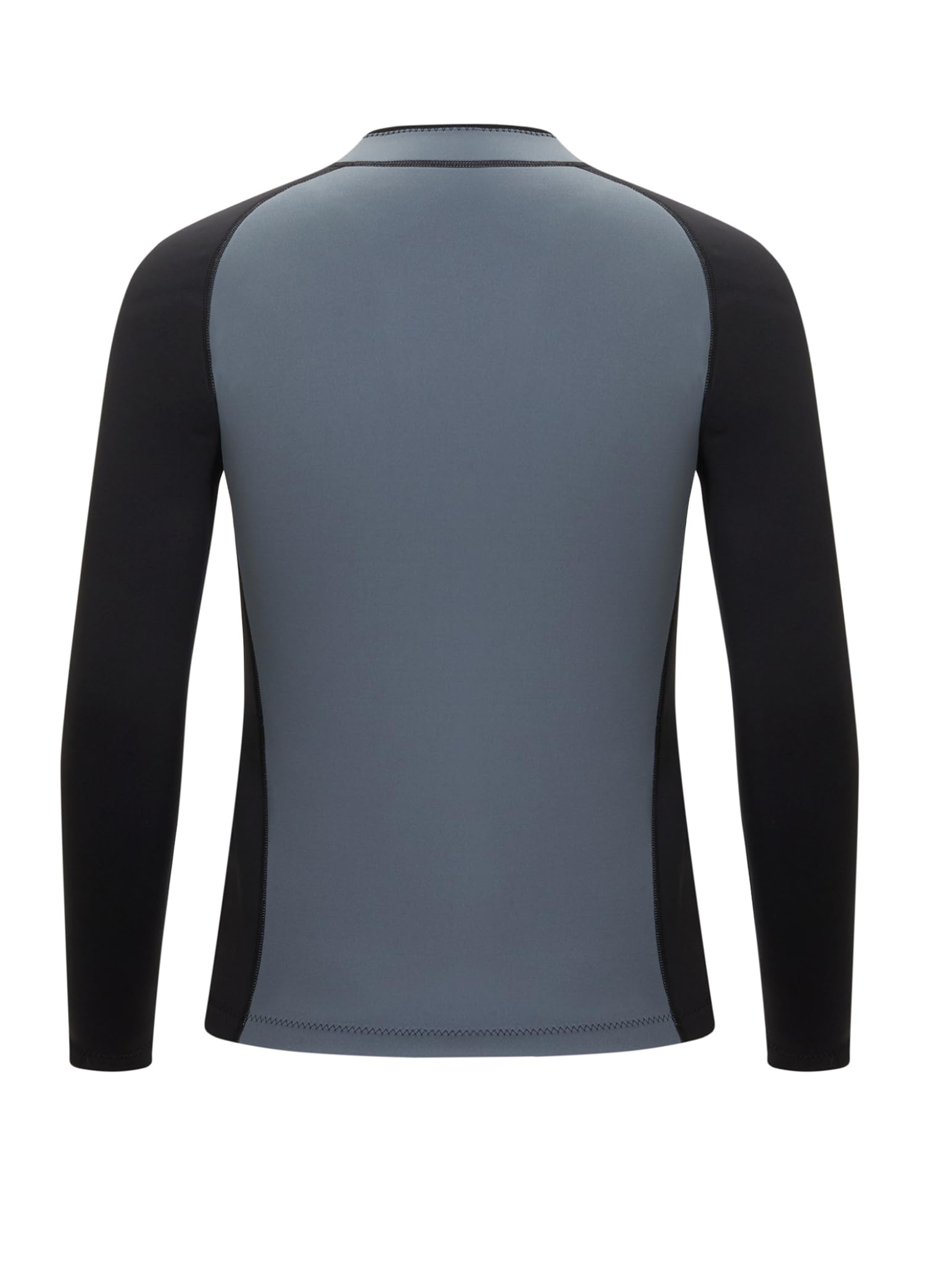 Veste de Plage en Néoprène 2mm Homme Haut de Combinaison de Plongée Zip Élastique Wetsuit Top Sport Nager Surfing Snorkeling