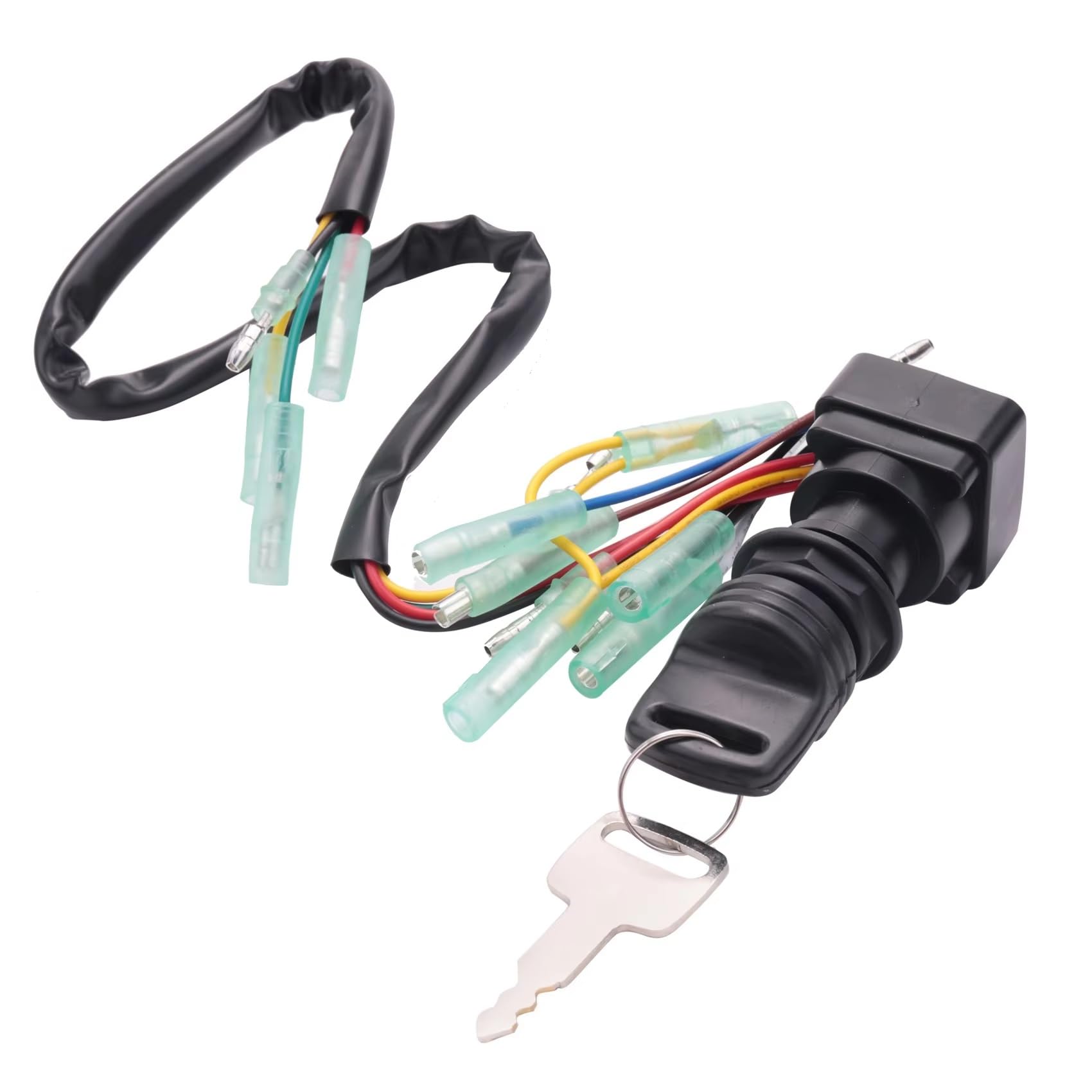 Neiman Serrure Boîte De Commande Moteur Hors-Bord for Yamaha Interrupteur D'allumage Clé Assy 703-82510-43-00