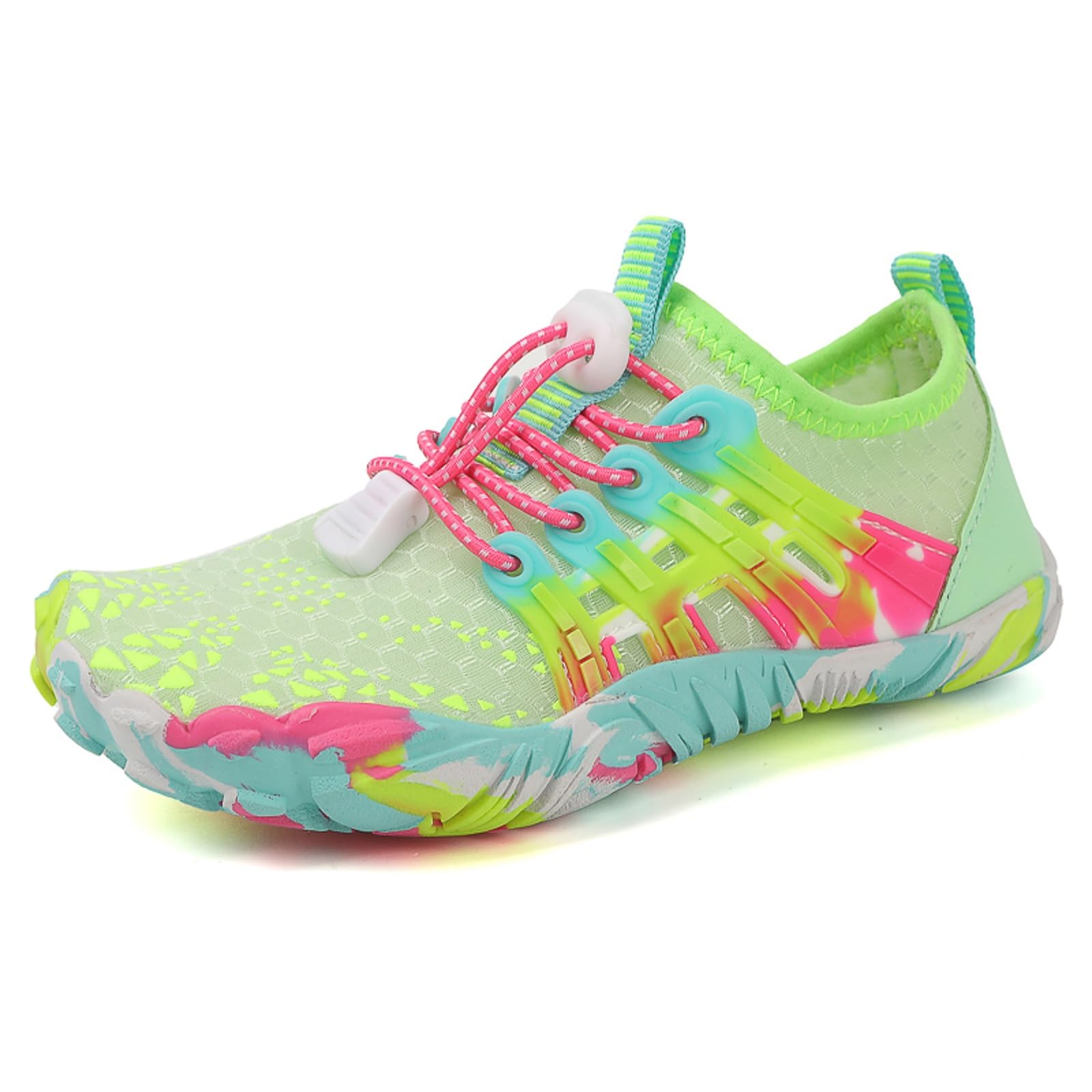 MIEHUIAI Zapatos de Agua Niños Niñas Barefoot Zapatillas de Trail Running Verano Secado Rápido Escarpines Transpirable Antideslizante Piscina Playa Calzado Descalzos