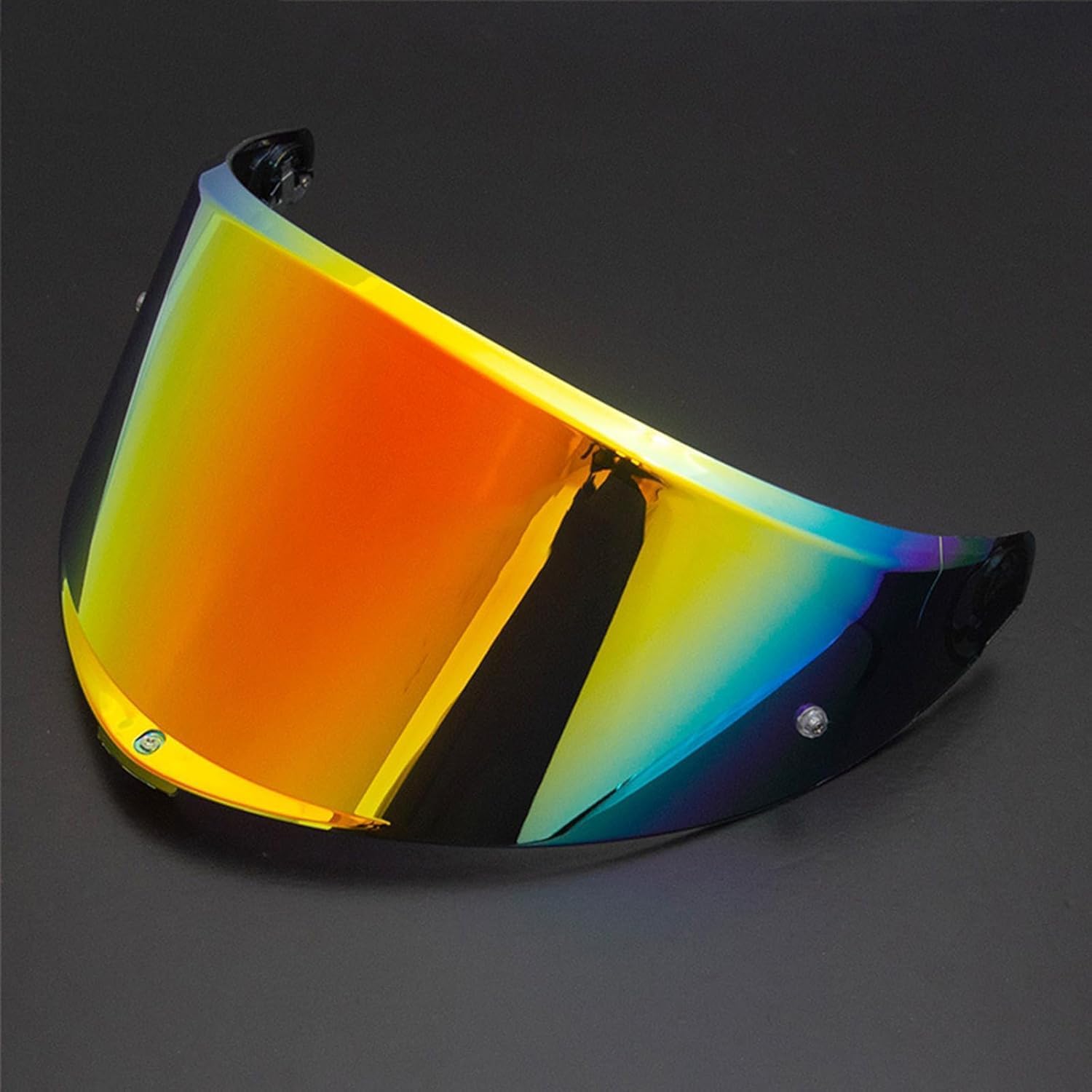ZJHFDC Motorcycle Helmet Visor for AGV K6/K6S, Windproof Anti Scratch Helmet Visor Replacement Motorcycle Accessories,normal-Bgradientred