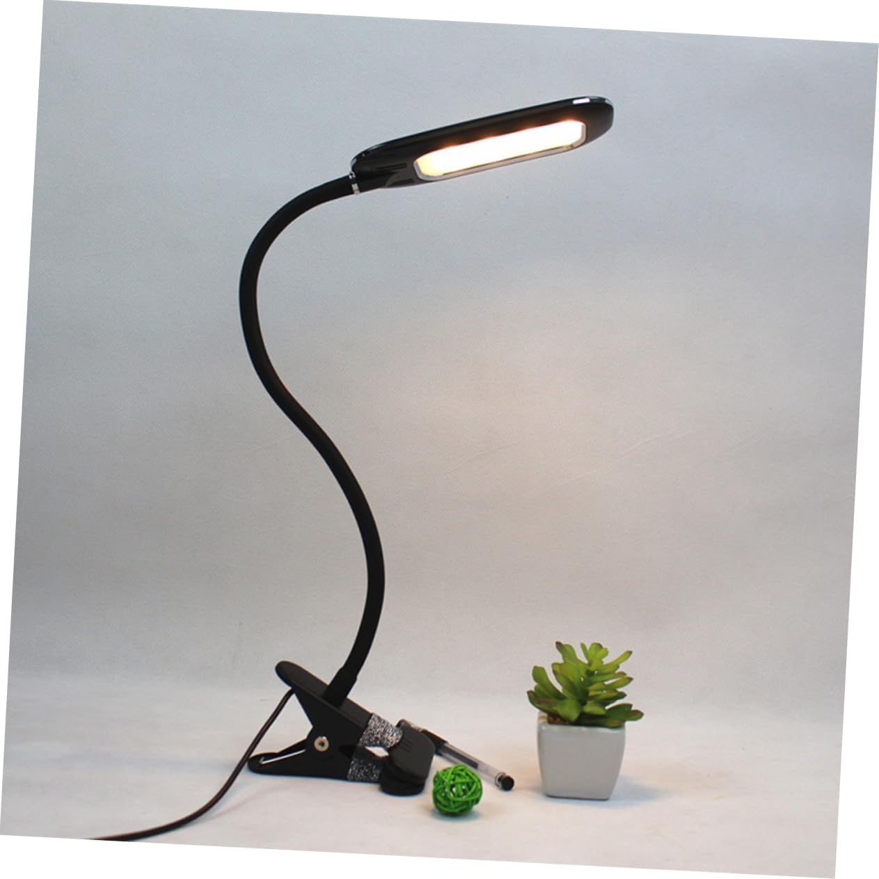USB Clip Reading Lamp Led Eye-Care for Study Bed Night Brightness Levels Portable and Flexible