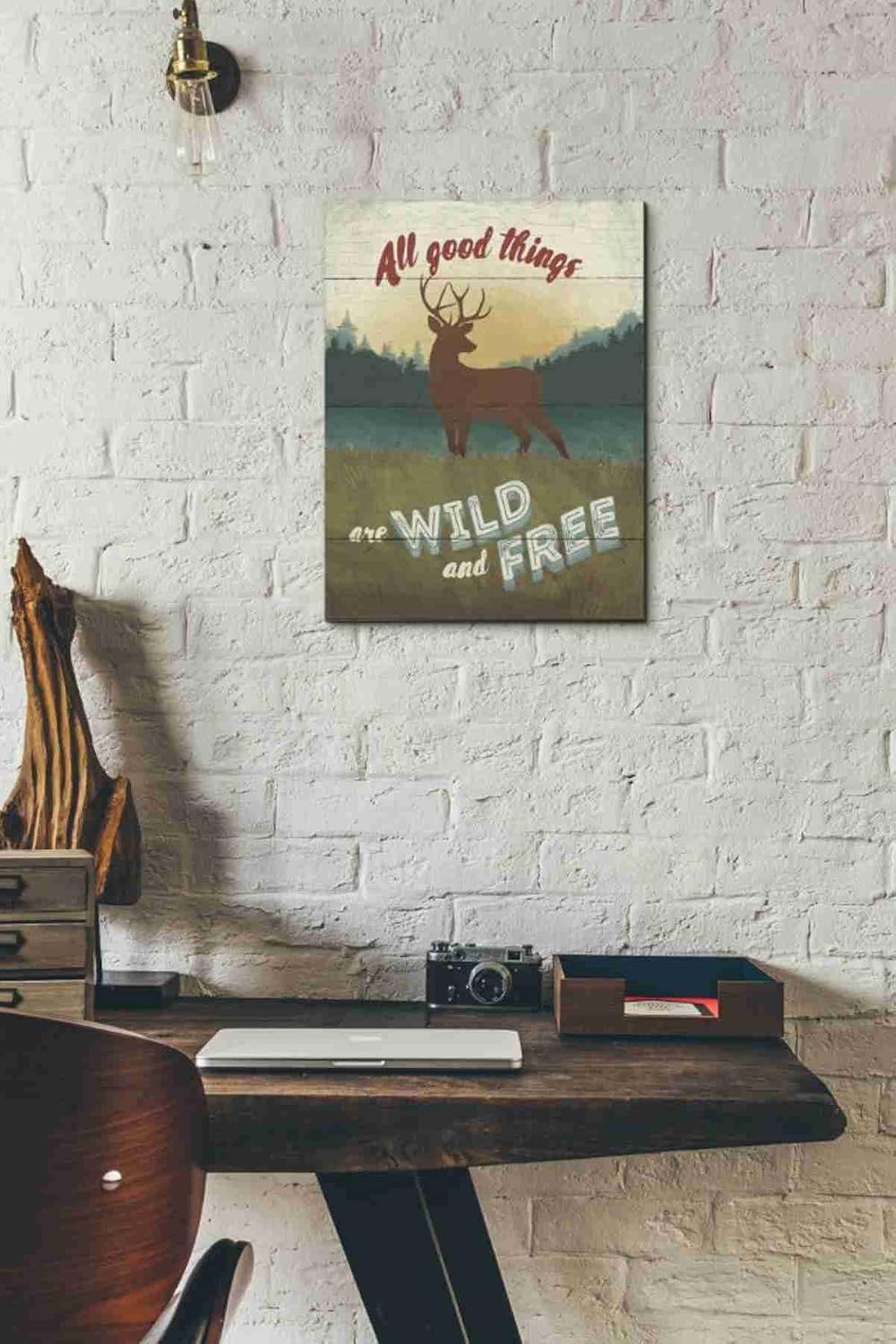 Epic Graffiti 'Discover the Wild II' by Janelle Penner, Canvas Wall Art, 12"x16"