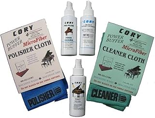 Complete Piano Finish Cleaning and Care Kit - For High Gloss Pianos