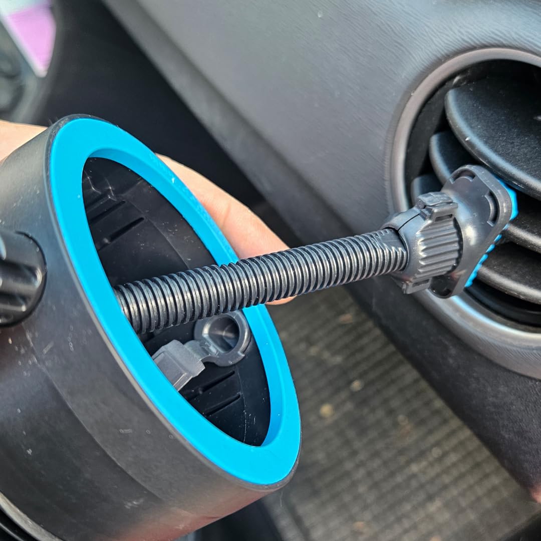 Doggyfresh Ventilación, refrigeración para perros en el coche (azul) | Transporte aéreo activo