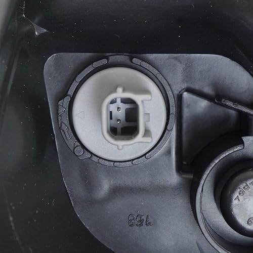 Miniatura 3 de KarParts360 Para Honda Fit 2015 2016 2017 Conjunto de faros delanteros (derecha) lado con bombillas para HO2503160