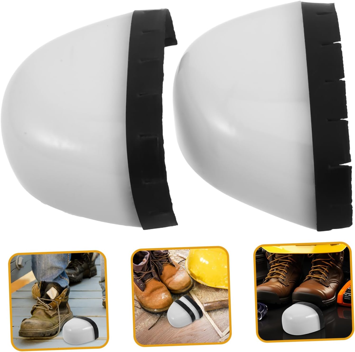 Gadpiparty 1pair Safety Shoe Toe Caps Guard for Work Footwear Protection for Industry and Workplace Comfortable and Versatile Metatarsal Covers for Men and Women
