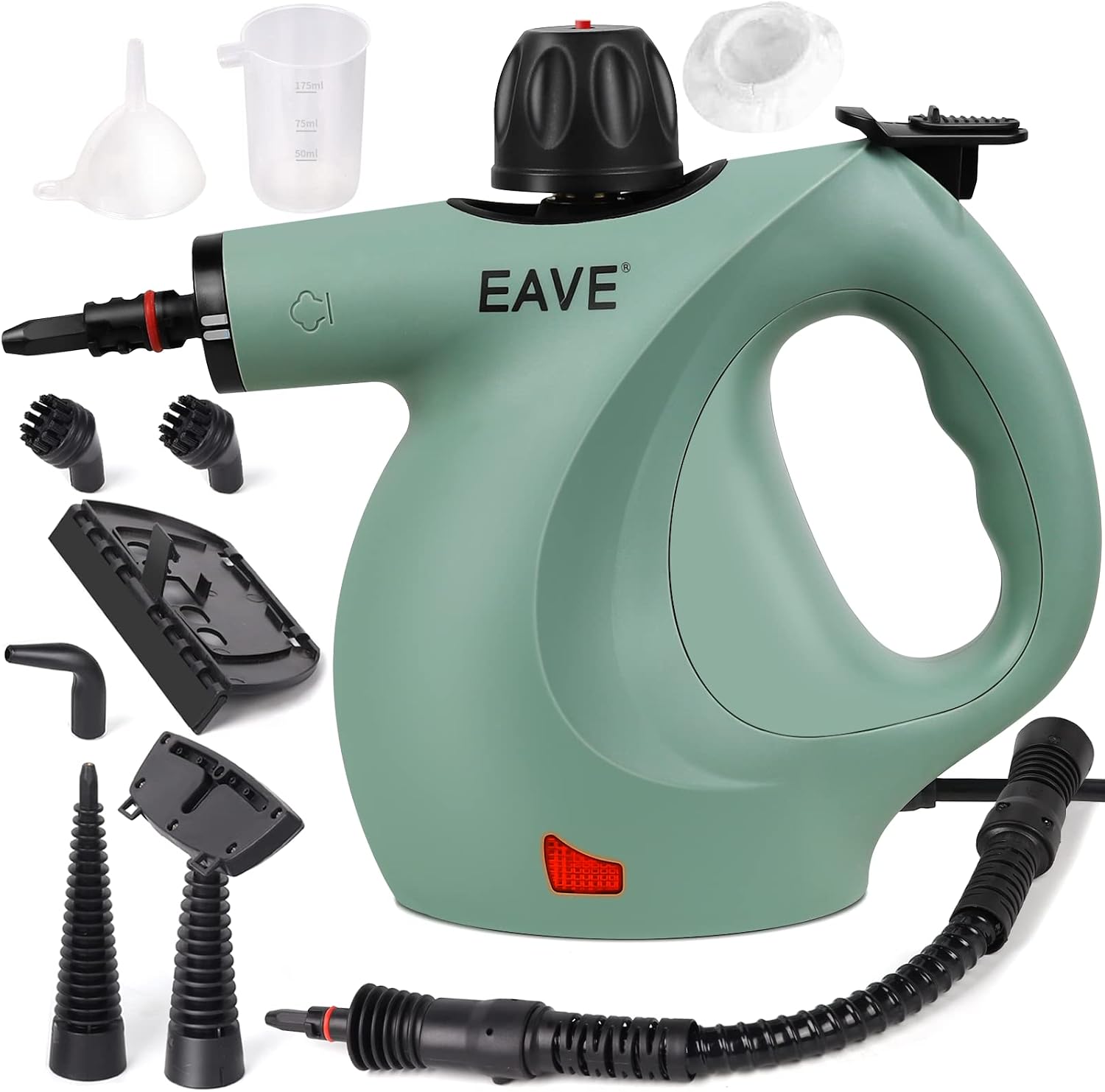 Handheld Steam Cleaner, Steamer for Cleaning, 10 in 1 Set Upholstery Steamer for Surface Cleaning, Hand Steam Cleaner for Furniture, Car Detailing, Home, Kitchen, Bathroom, Upholstery
