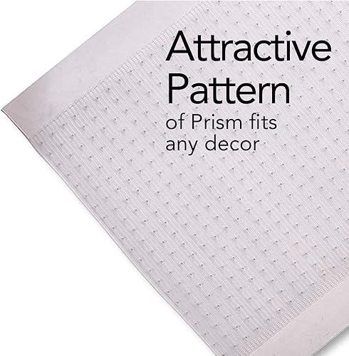 Miniatura 4 de RESILIA Protector de piso de alta resistencia para suelos alfombrados, protección de alfombra de vinilo de plástico antideslizante, transparente,