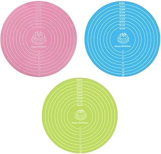 Silicone Baking Mats with Measurements