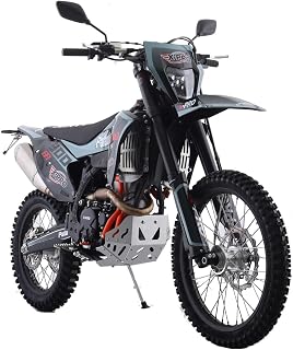 X-PRO 300 EFI Dirt Bike with Big 21"/18" Wheels! 6-Speed Manual Transmission! Balance Shaft and Dual Overhead Camshaft (DOHC) with Four Valves Engine!