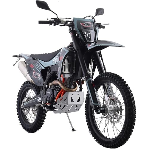 X-PRO 300 EFI Dirt Bike with Big 21"/18" Wheels! 6-Speed Manual Transmission! Balance Shaft and Dual Overhead Camshaft (DOHC) with Four Valves Engine!