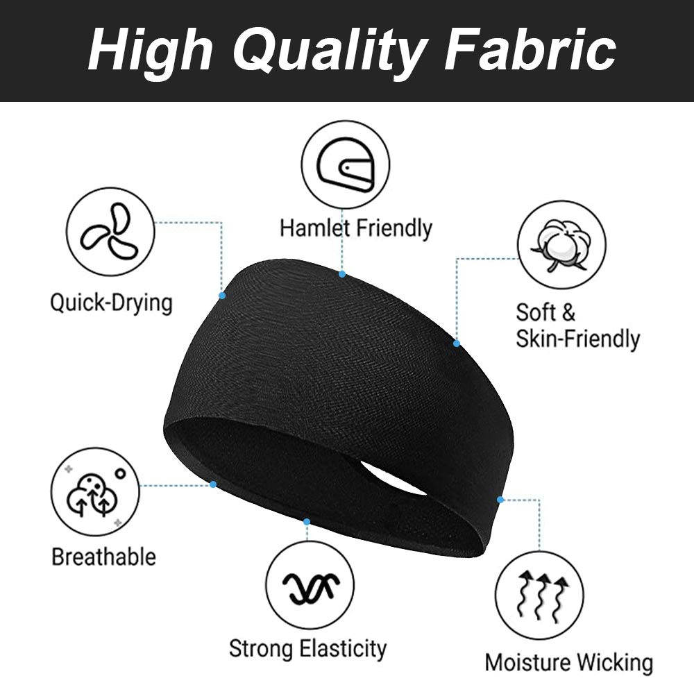 7 Stu00fcck, Schweiu00dfabsorbierendes Lauf-Stirnband Fu00fcr Fitness, Workout