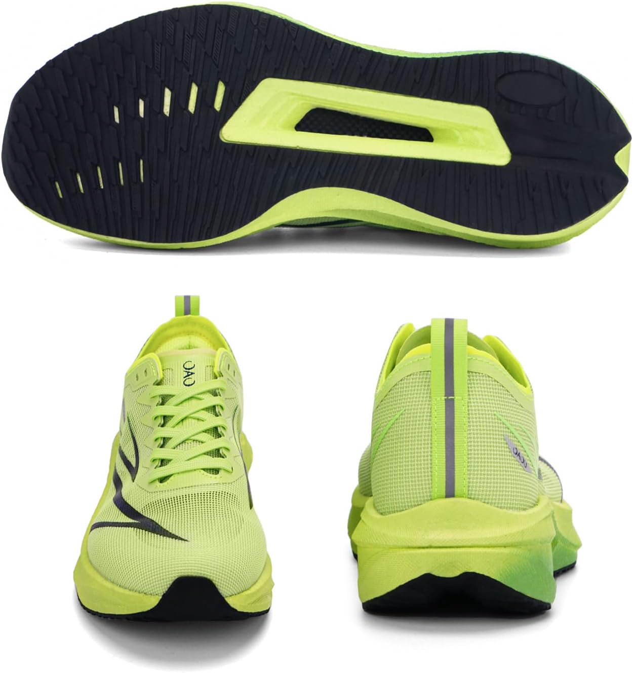 Carbon Plate Marathon Running Racing Shoes Men Stable Support Shock-Relief Ultra-Light TPU Outsole Rebound Sneakers - Image 3