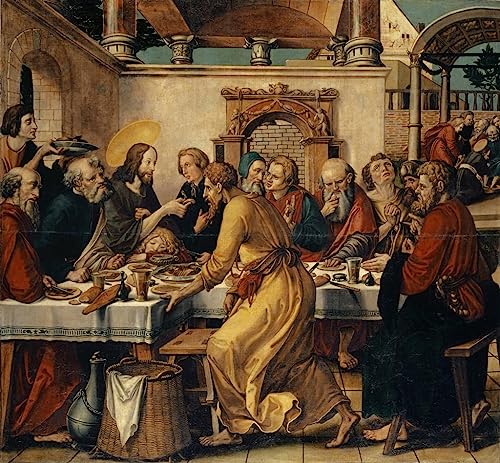 Tableau Toile La Cène Holbein pour transformer un mur vide en chef-d'œuvre