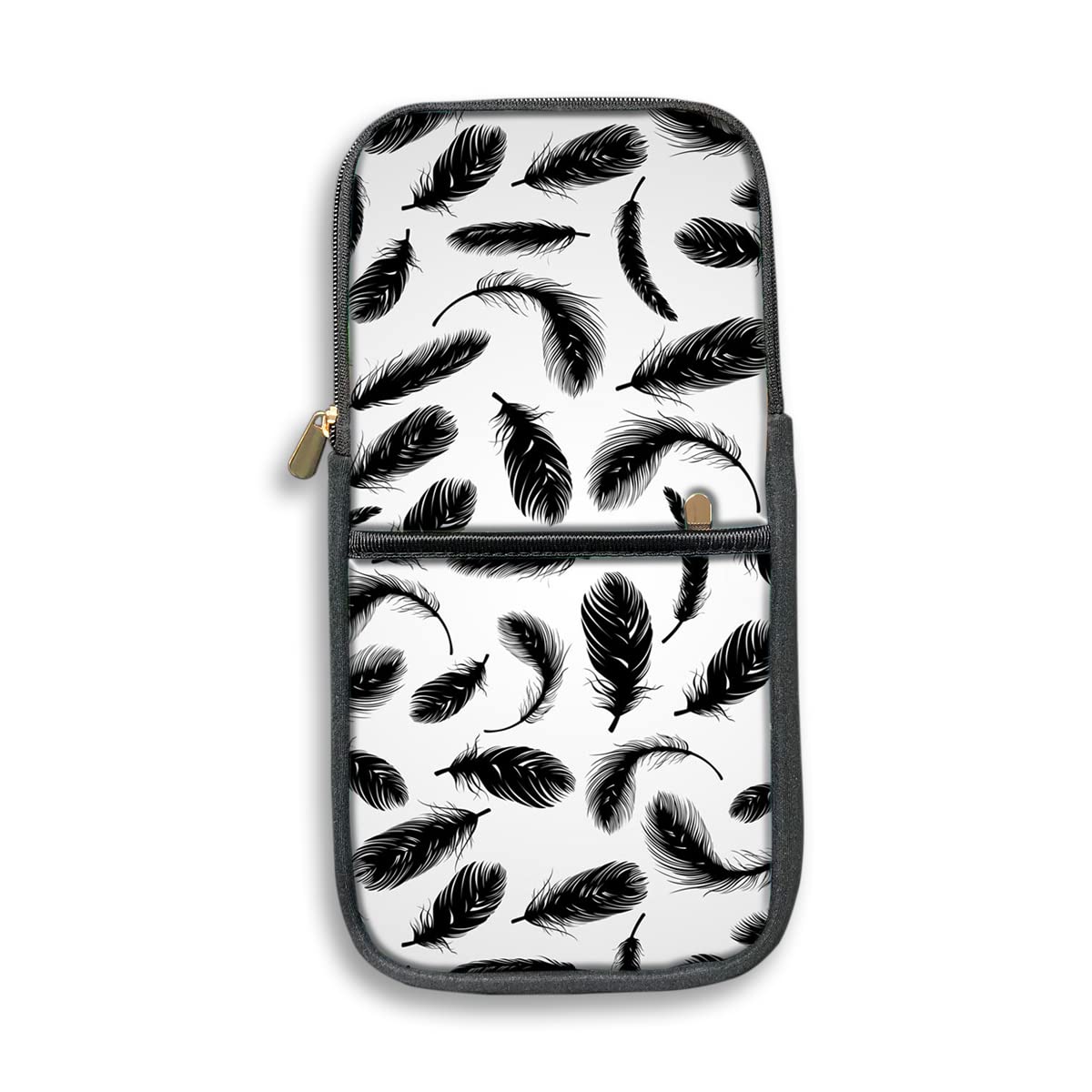 theskinmantra Keyboard and Mouse Sleeve for Logitech K380, Models - Compact Sleeve for Keyboard and Mouse with Multi-Colored Quirky Designs (Feather Feel)-image-40