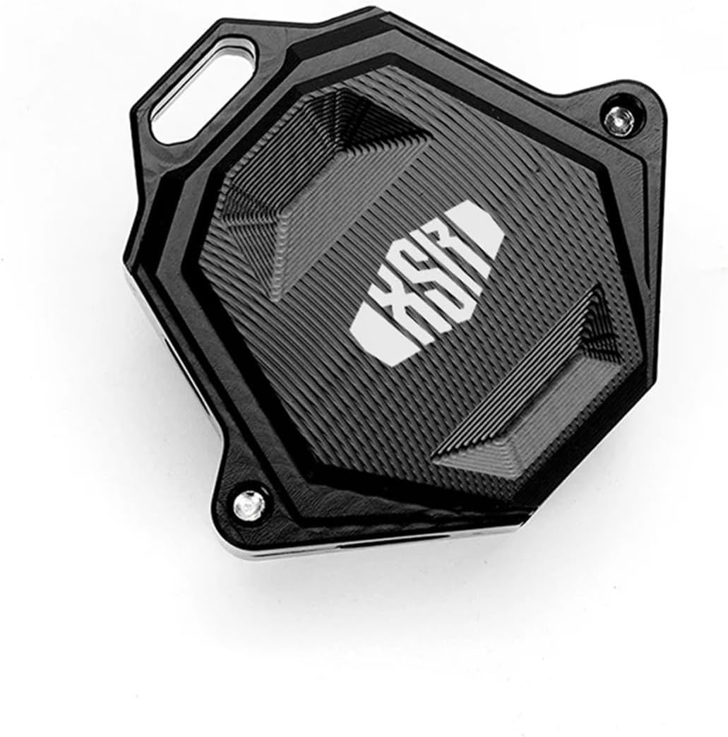 Body & Frame Parts Compatible with XSR 700 900 Motorcycle Accessories Decoration Key Cover Case Shell Keyring Aluminum Chain(Black-XSR)