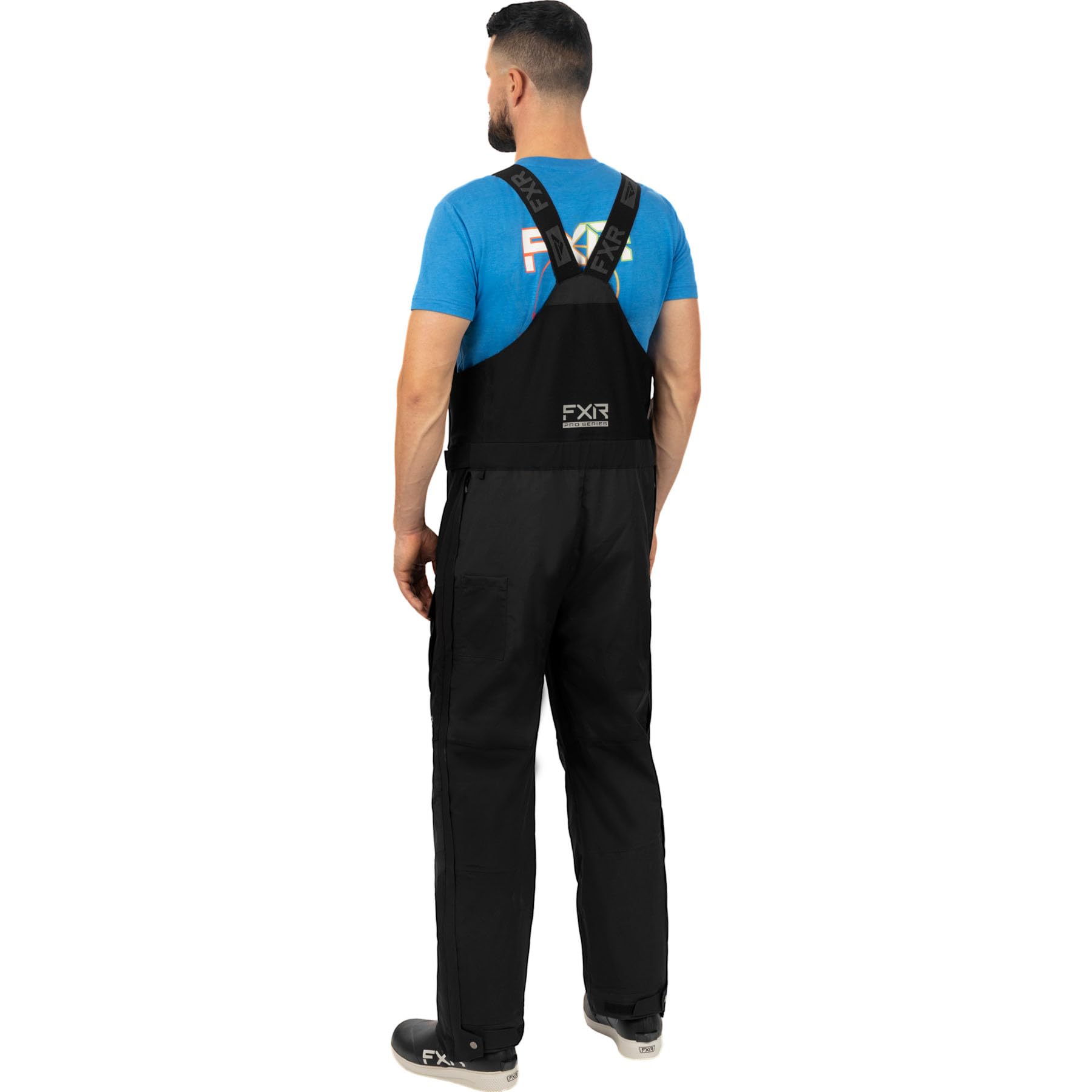 FXR Men's Vapor Pro Insulated Bib Pant 2025 (Black - Large)