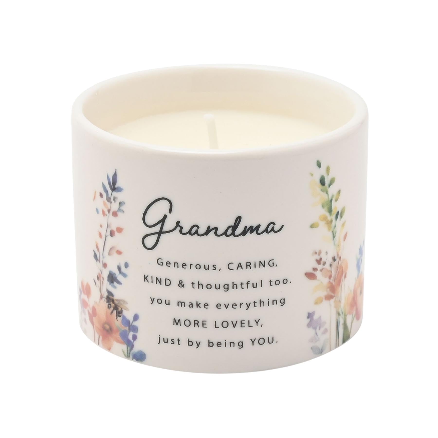 Widdle Gifts Women's Grandma 0126 Scented Candle In Ceramic Holder For From Cottage Garden Range - Comes In A Matching Gift Box With Sentiment Wording (Grandma 0126)