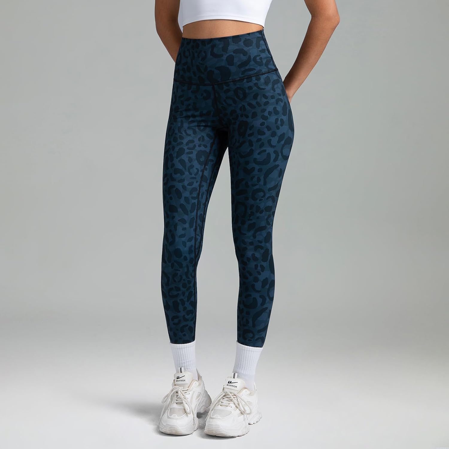  High Waisted Leggings for Women 28", Tummy Control Workout Full Length Yoga Leggings, Buttery Soft Yoga Pants thumbnail