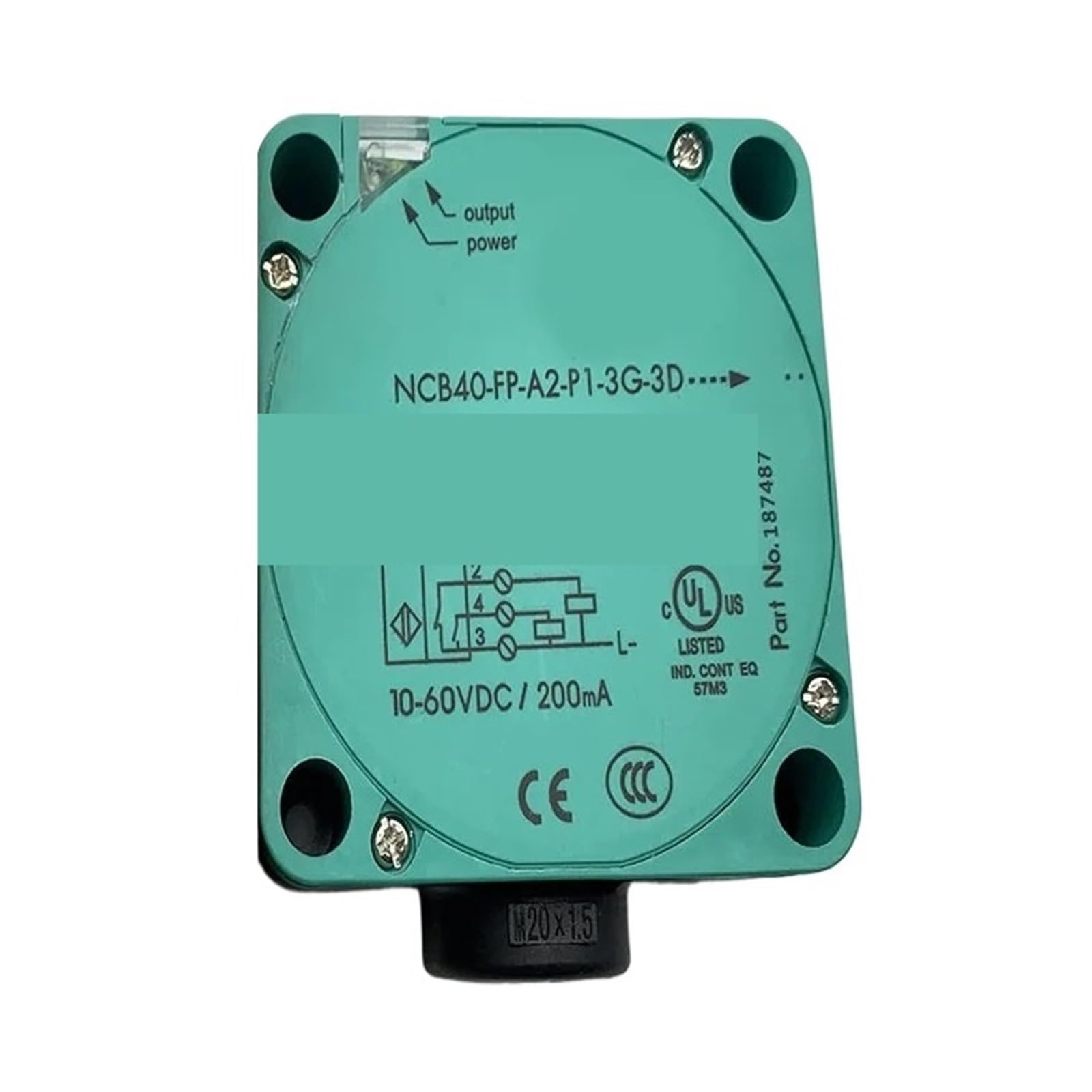 NCB40-FP-Z2-P1 NCB40-FP-A2-P1 NCB40-FP-A2-T-P1-V1 NCB50-FP-E2-P1-V1 NCB40-FP-A2-P1-V1 NCB40-FP-A2-P1-3G-3D Proximity Switch Sensor(NCB40-FP-A2-P1)