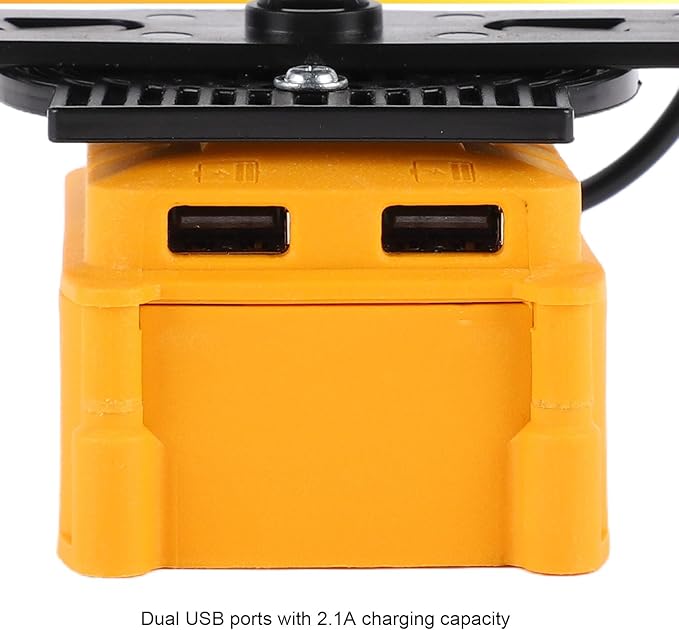 Calefactor Eléctrico Portátil 200W con 2 Salidas USB y Ángulo Ajustable miniatura 5