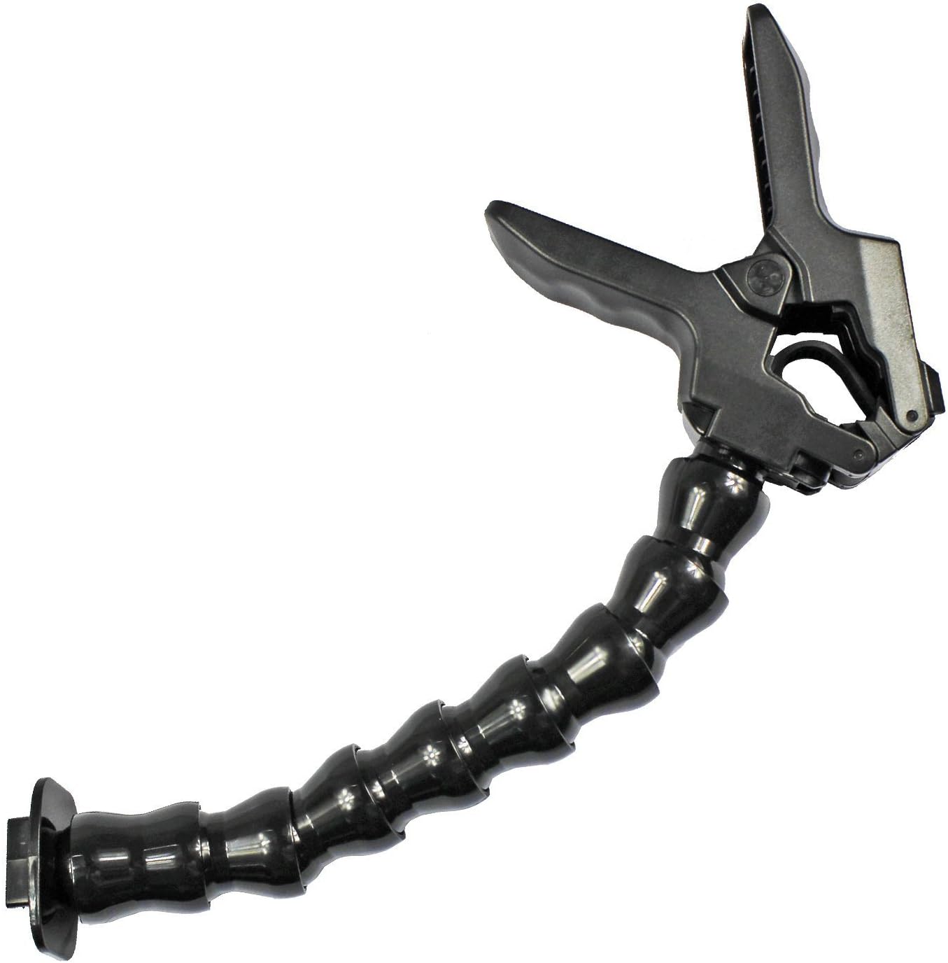 Jaws Flex Clamp Mount Adjustable GooseNeck Arm Universal Flexible Bending Arm Handle Monopod Buckle for Sport Action Camera GoPro Hero 4 /3+/3/ Session / SJCAM / SONY / Garmin / Xiaomi Yi - InnoMagi